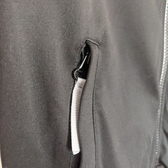 BETTER BODIES black zipped shirt pull sweatshirt size Large @W - Picture 5 of 11